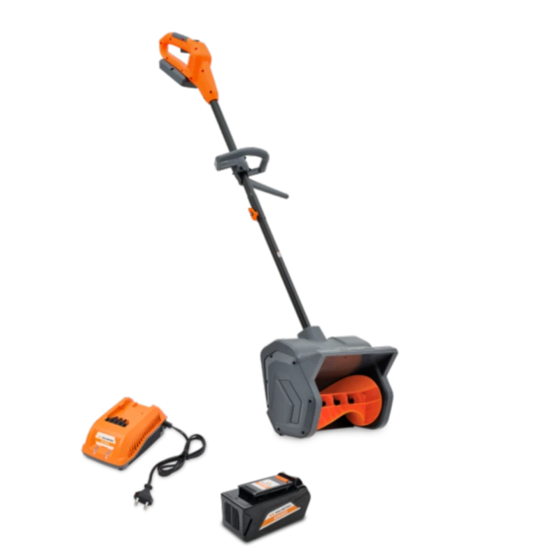 VILLARTEC WA4030 SET5 40В акккумуляторный снегоуборщик (1 x 5 Ач, ЗУ) ковш 30 см, выброс 5 м