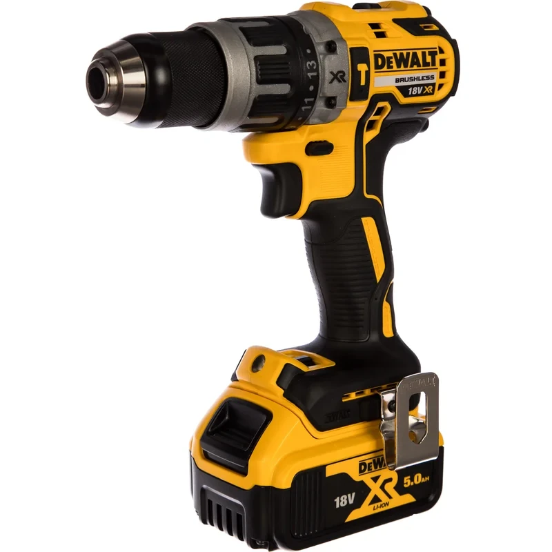DeWalt DCD796P2 аккумуляторный шуруповерт (2 x 5 Ач, ЗУ) DCD796P2-GB