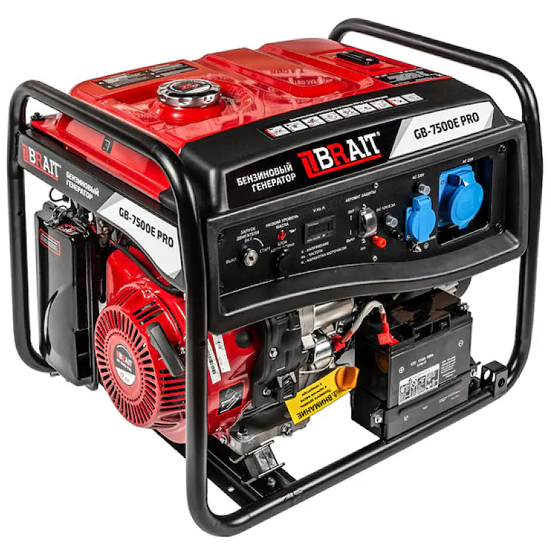 BRAIT GB-7500E PRO генератор бензиновый 02.01.035.035