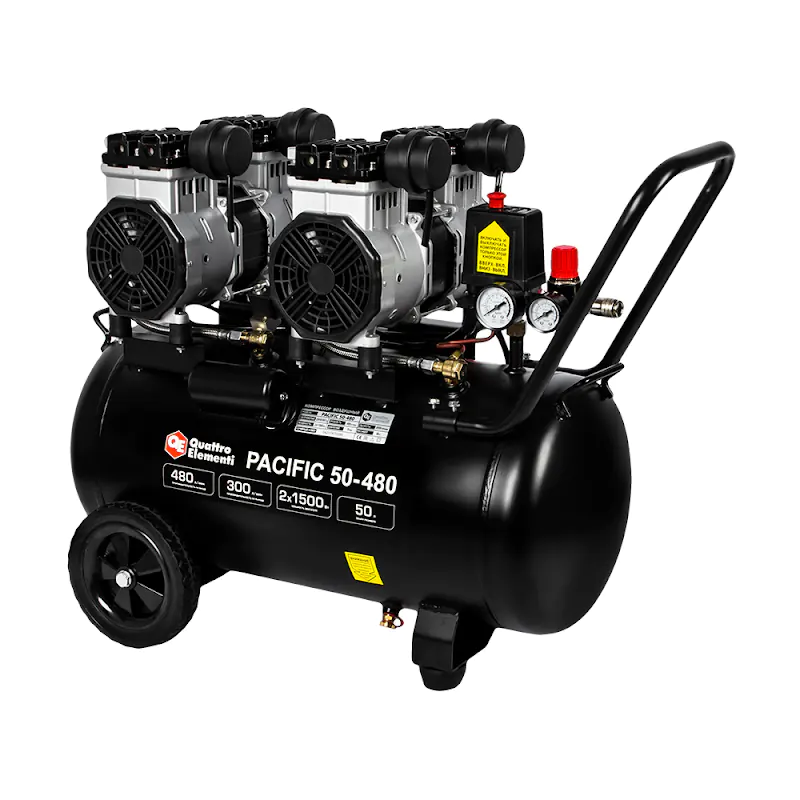 QUATTRO ELEMENTI PACIFIC 50-400 компрессор поршневой безмасляный 915-359