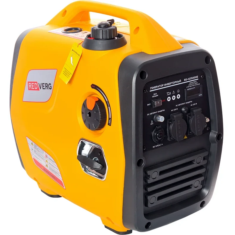 Redverg RD-IG3500HE генератор бензиновый инверторный