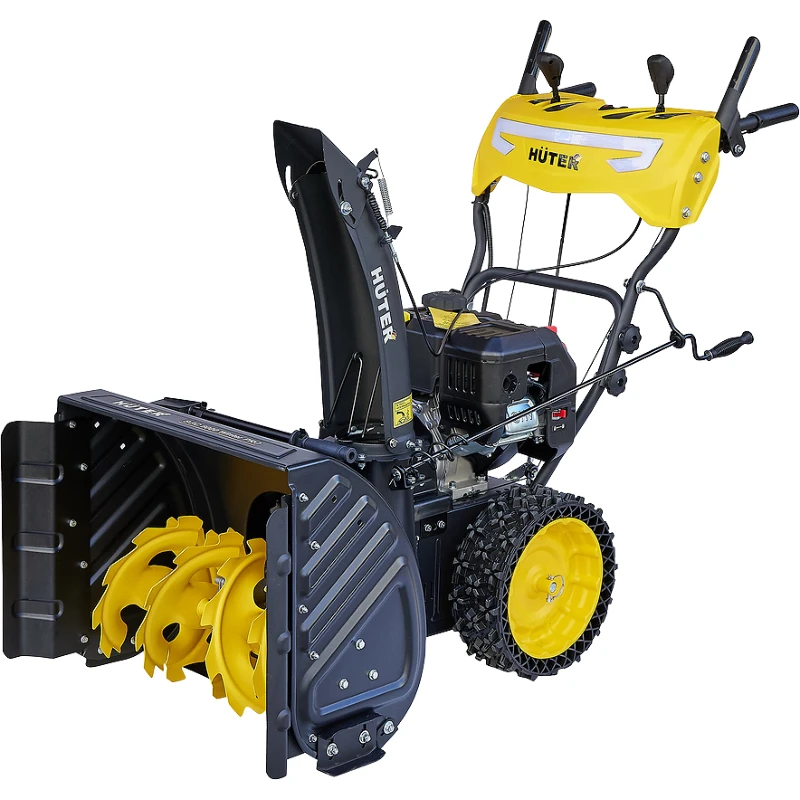 HUTER SGC 6000 Winter PRO снегоуборщик бензиновый 8.2 л.с. ковш 74 см, выброс 15 м, 6 вперед/2 назад 70/7/130
