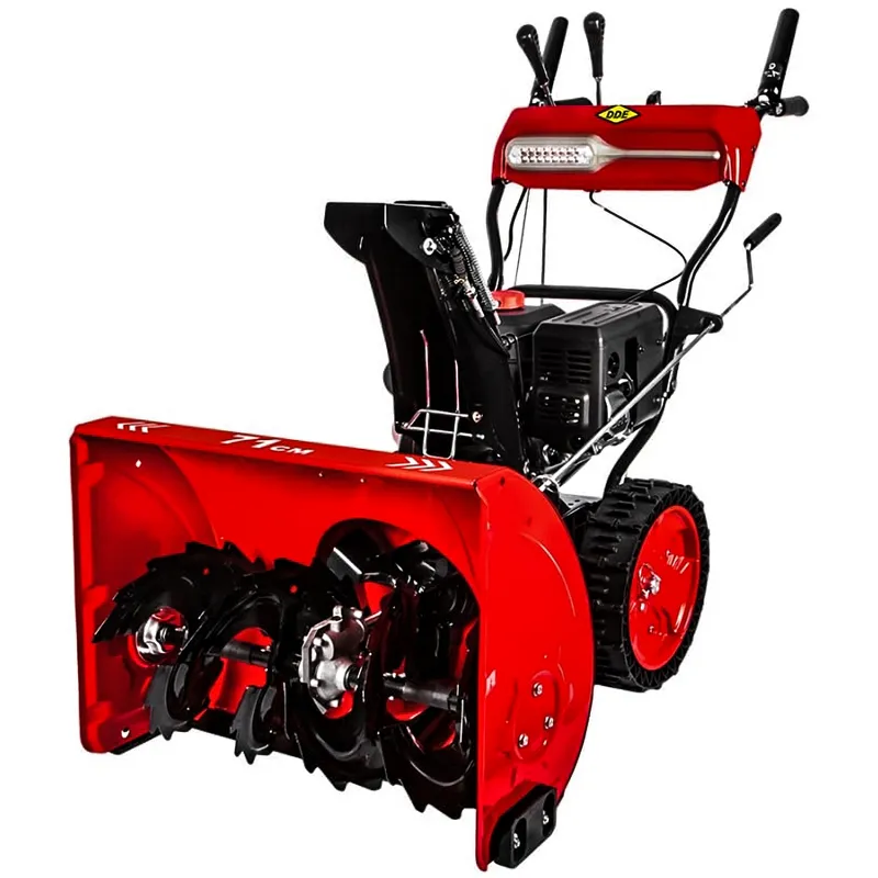 DDE ST7071E снегоуборщик бензиновый 7 л.с, ковш 66 см, выброс 11 м, 6 вперед/2 назад 798-485