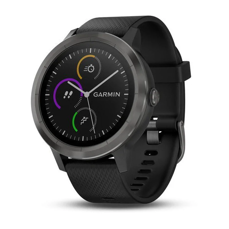 Часы для фитнеса Garmin vivoactive 3, черные, 010-01769-12
