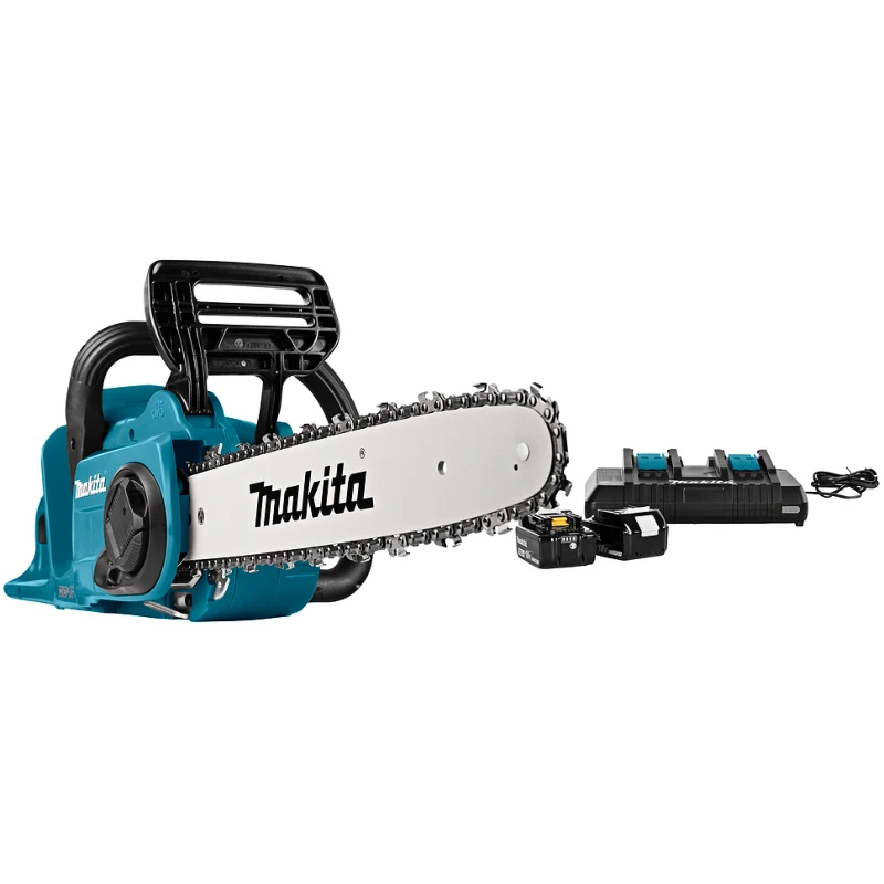Makita DUC353PT2 аккумуляторная цепная пила (2 x 5 Ач, З/У)