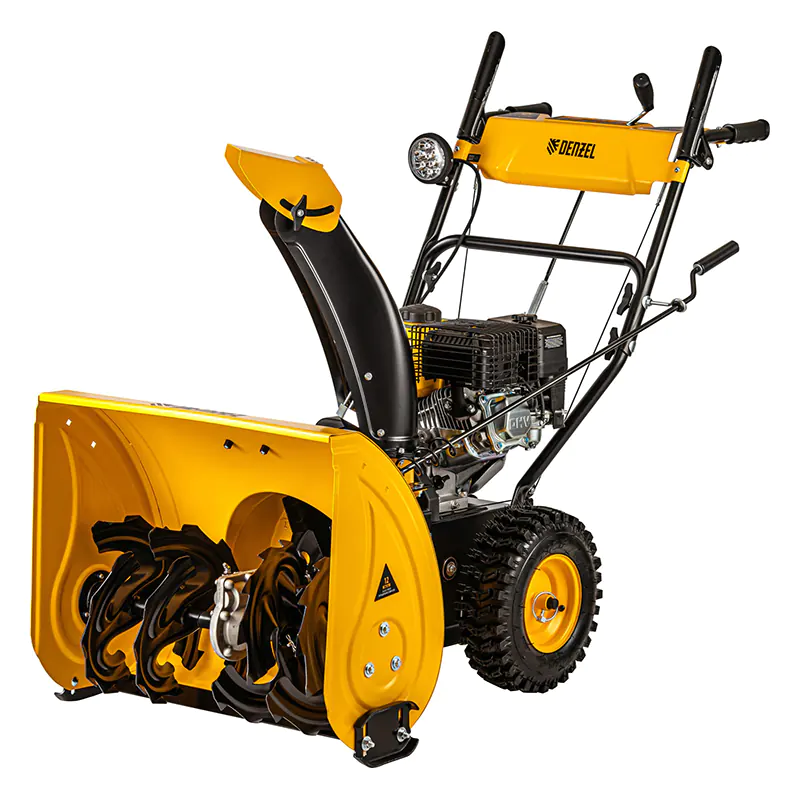 DENZEL SBM 610 снегоуборщик бензиновый 7 л.с, ковш 61 см, выброс 15 м, 4 вперед/2 назад 97653