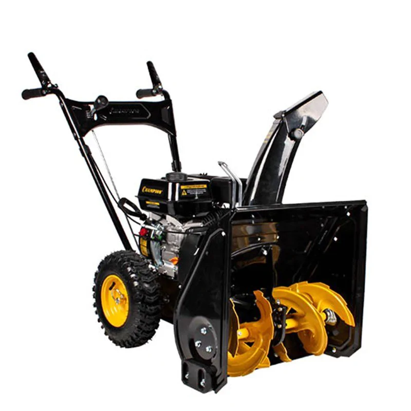CHAMPION ST553 снегоуборщик бензиновый 5.5 л.с, ковш 53 см, выброс 11 м, 4 вперед/1 назад