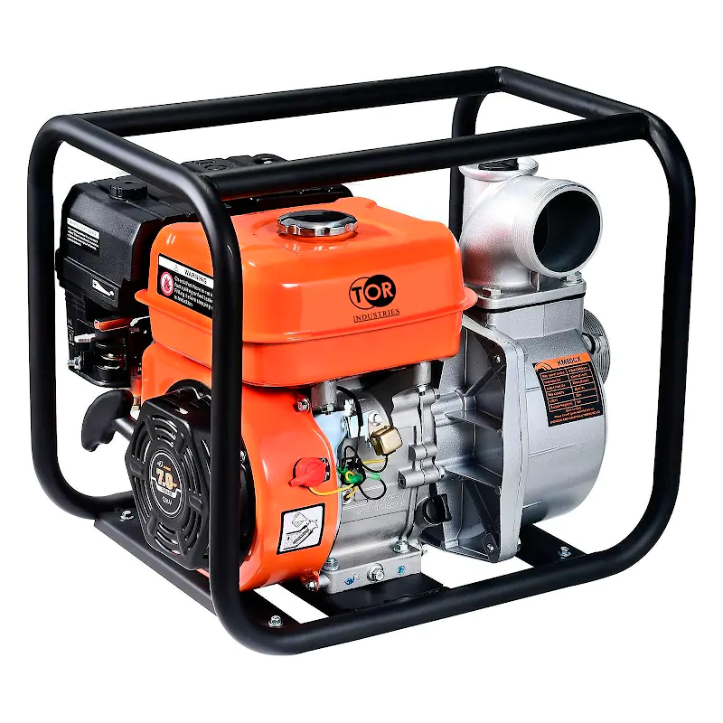 TOR KM80SP мотопомпа бензиновая для грязной воды 1017687