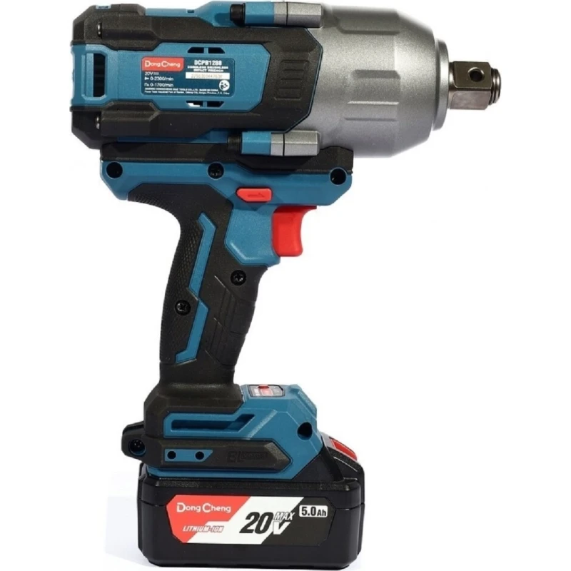 DongCheng DCPB1288(TYPE FK) аккумуляторный ударный гайковерт (2 x 6 Ач, ЗУ)