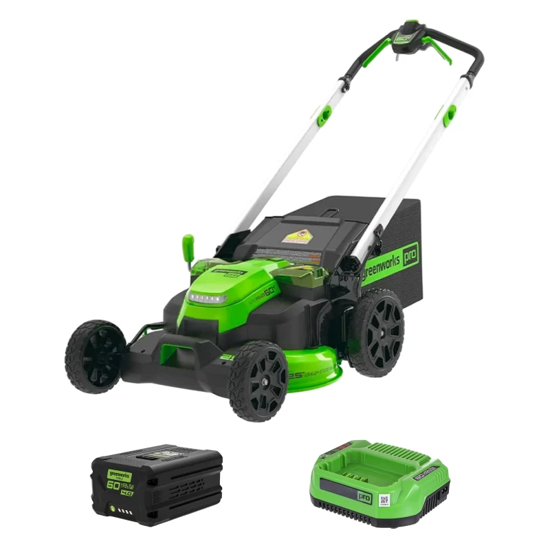 Аккумуляторная газонокосилка Greenworks GD60LM61K4 (1 x 4 Ач, ЗУ) 2519107UB