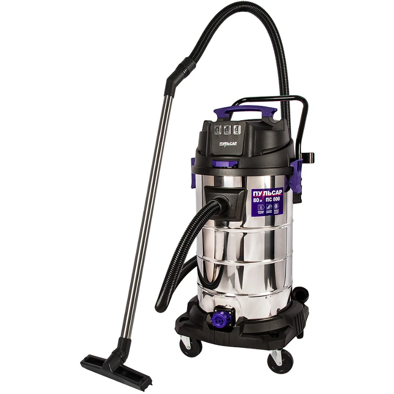 ПУЛЬСАР ПС 800 пылесос строительный 917-186