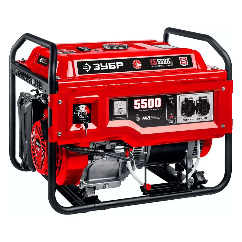 ЗУБР СБ-5500Е бензиновый генератор