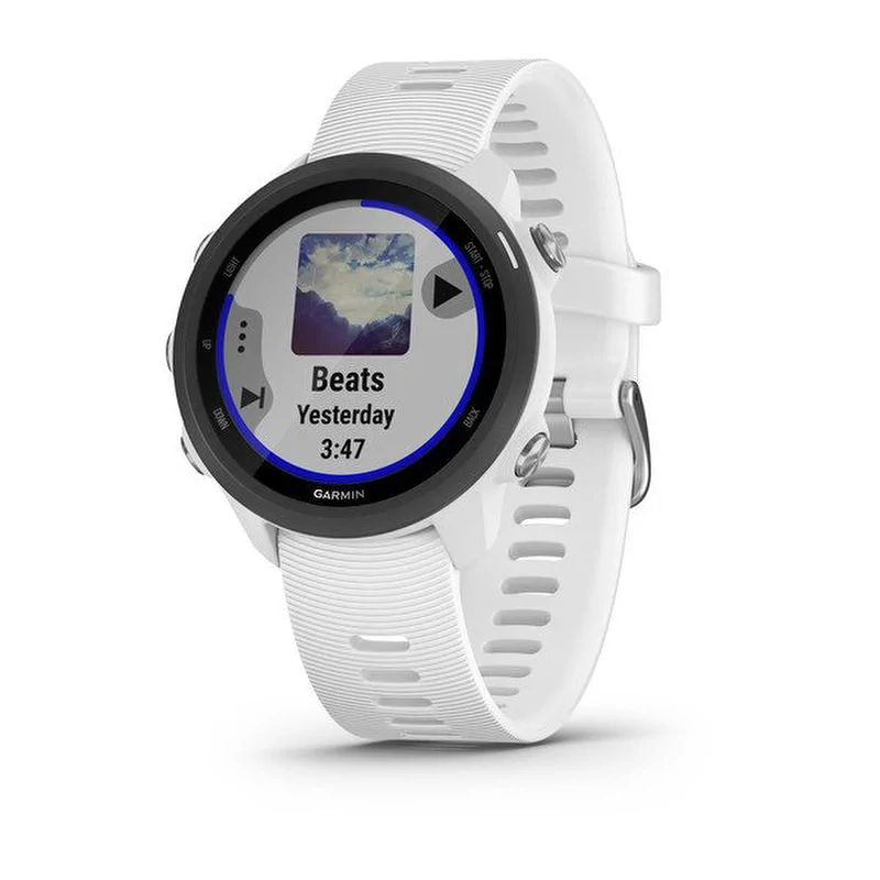 Часы для бега Garmin Forerunner 245 Music, белый, 010-02120-31