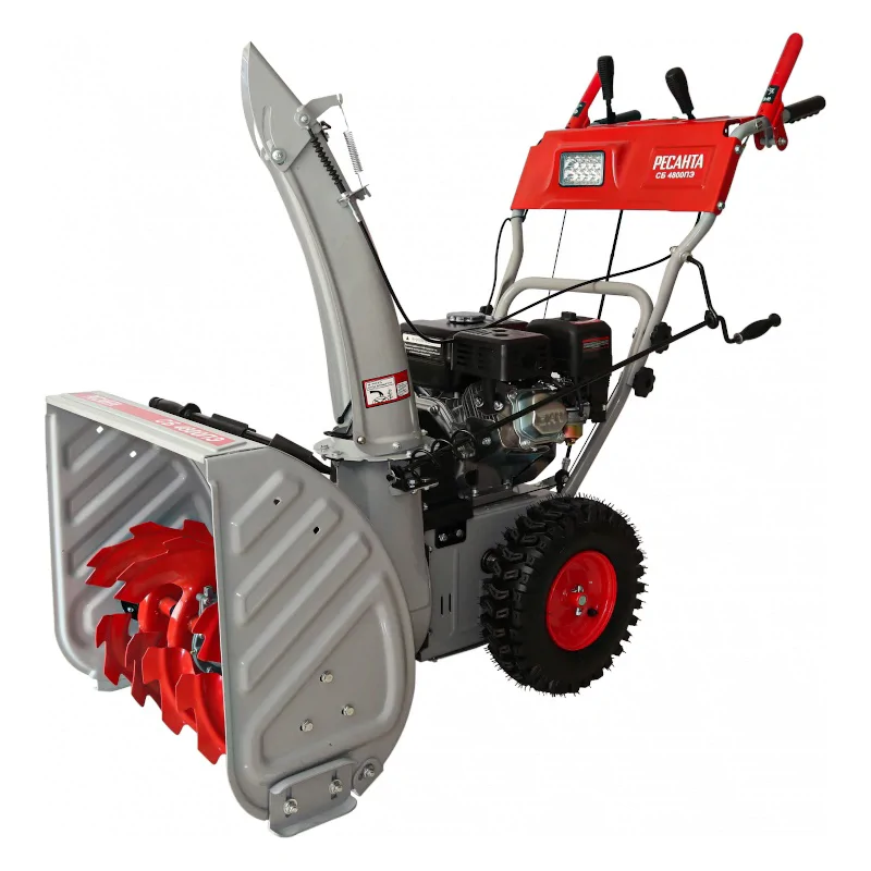 Ресанта СБ 4800ПЭ бензиновый снегоуборщик 7 л.с, ковш 56 см, выброс 15 м, 6 вперед/2 назад 70/7/33