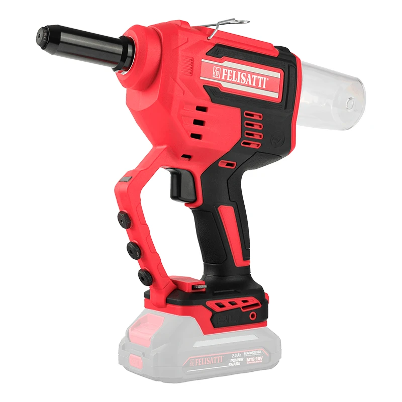 Felisatti FT1093 аккумуляторный заклепочный пистолет (без АКБ, ЗУ) 1093