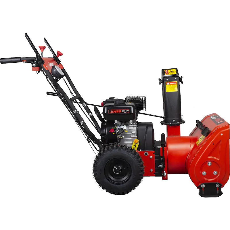 A-iPower AS567F снегоуборщик бензиновый 7 л.с, ковш 56 см, выброс 12 м, 5 вперед/2 назад 41206