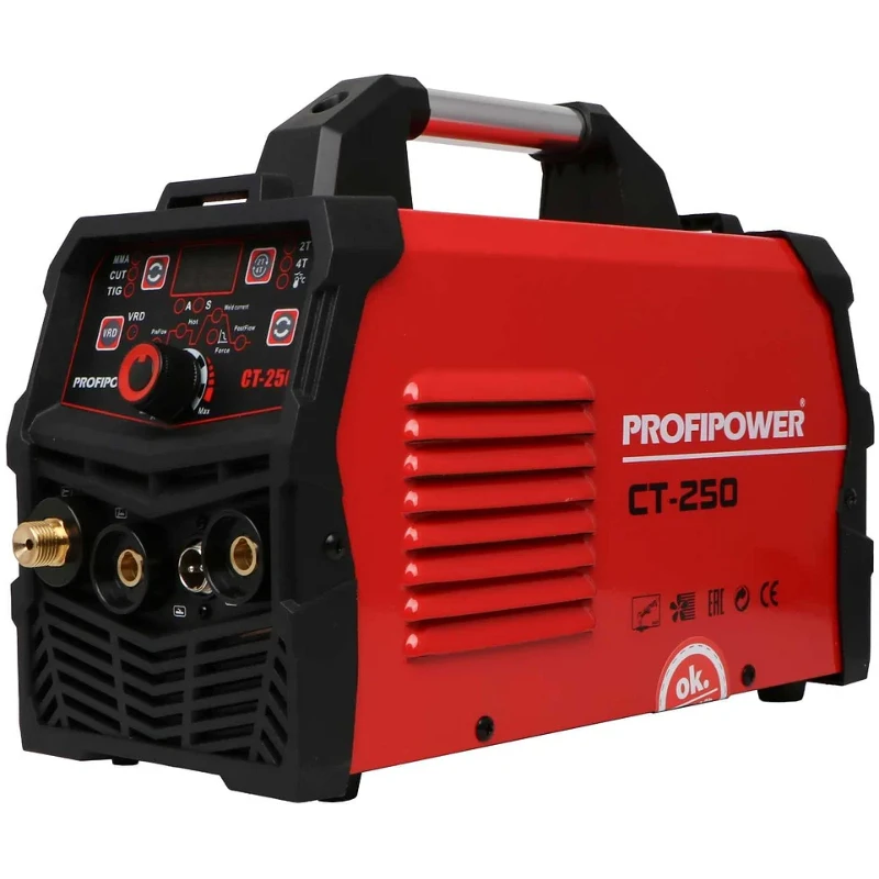 ProfiPower CT-250 инвертор плазменной резки 3 в 1 E0299