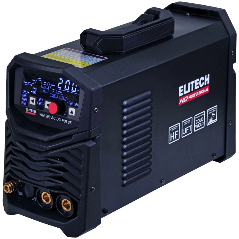 ELITECH WM 200 AC-DC PULSE сварочный инвертор tig 204476