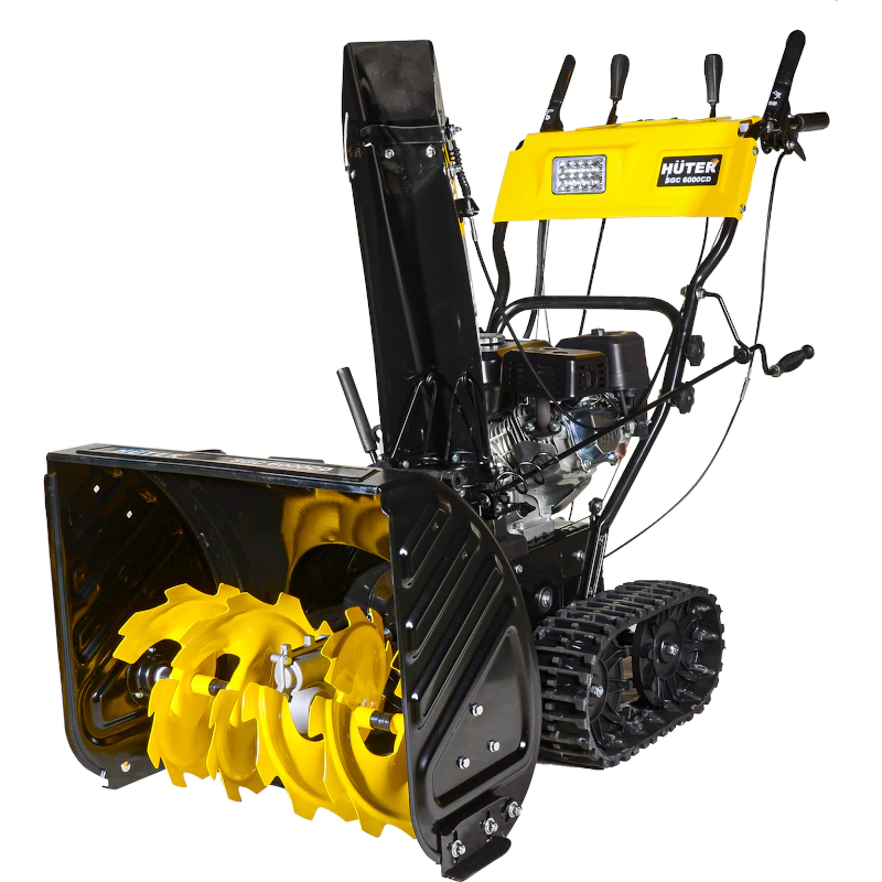 HUTER SGC 6000CD снегоуборщик бензиновый 8 л.с, ковш 62 см, выброс 15 м, 6 вперед/2 назад 70/7/23