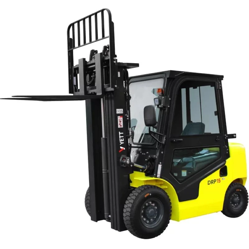 YETT DRP15-WS5K2-M300-3W-K дизельный вилочный погрузчик с кабиной