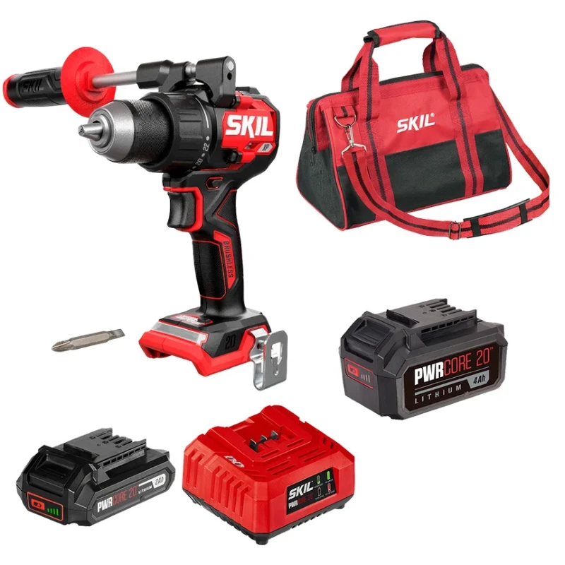 SKIL DL6270 аккумуляторная дрель-шуруповерт с ЗУ SC0060 (60W), АКБ BY5197 (2 Ач), АКБ BY5196 (4 Ач) и сумкой в комплекте 9-1-032