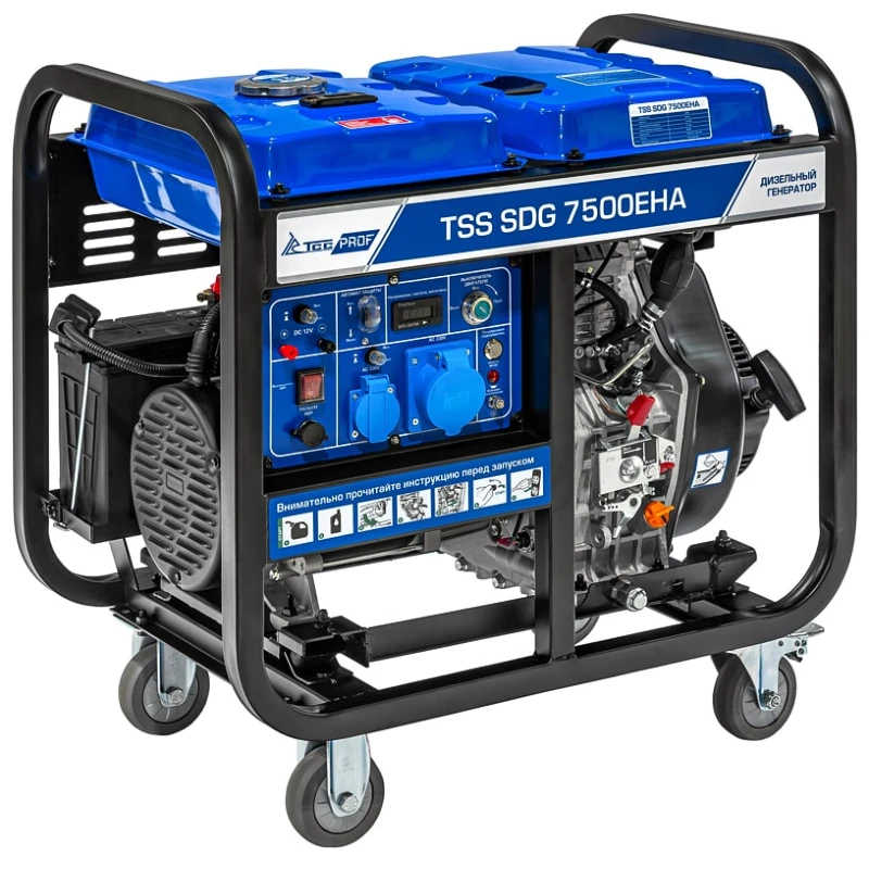 ТСС SDG 7500EHA дизельный генератор 200026