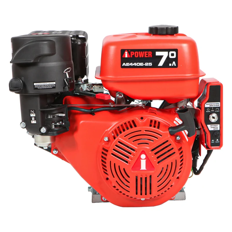 A-iPower AE440E-25 двигатель бензиновый 70180