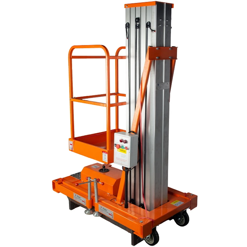 TOR GTWY6-100 AC (G) подъёмник мачтовый сетевой 125 кг 6/8 м 220В 1-мачт. 1015913