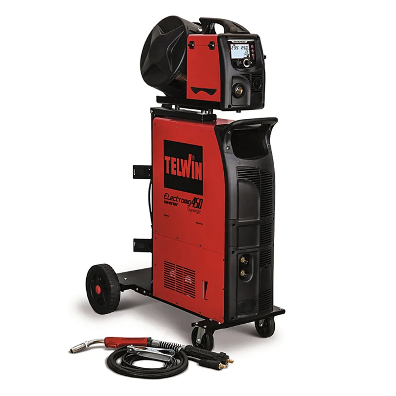 Telwin ELECTROMIG 450 SYNERGIC BASE инверторный сварочный полуавтомат 816192