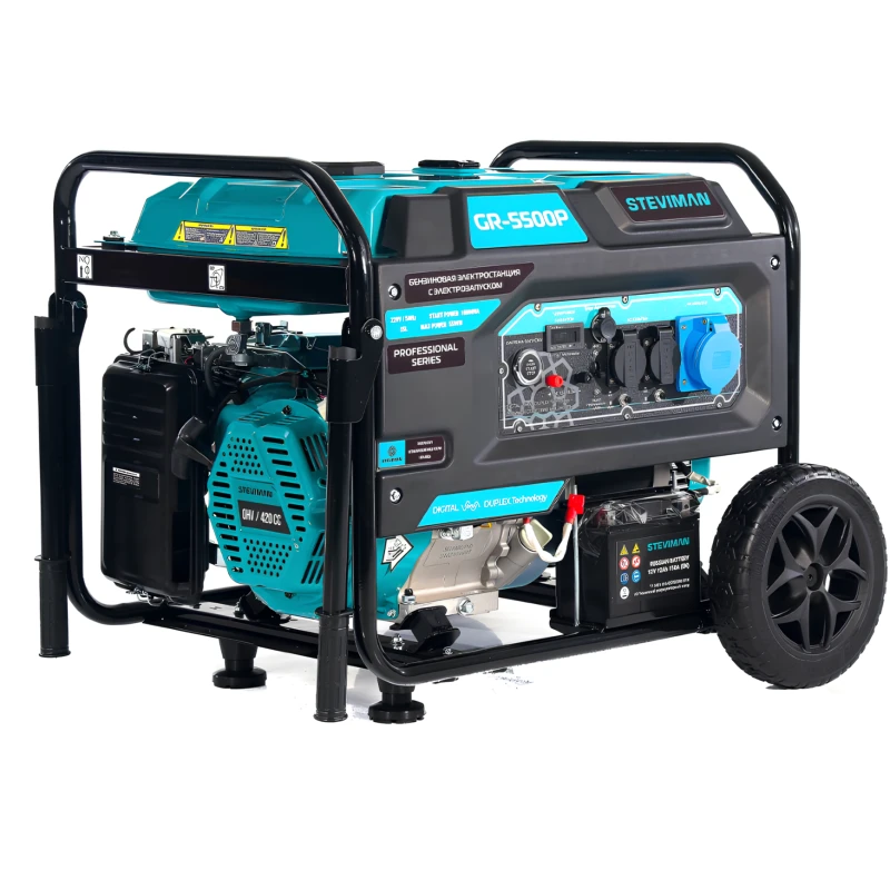 STEVIMAN GR-5500P генератор бензиновый GR-5500P-2402