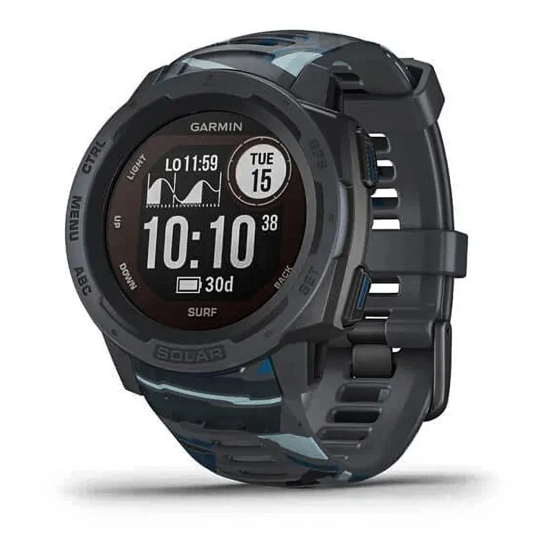 Спортивные наручные часы Garmin Instinct Solar Surf Pipeline 010-02293-07