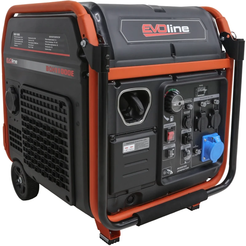 EVOline BQH 11000 E генератор бензиновый инверторный (Zongshen) 1T90DF110EVO