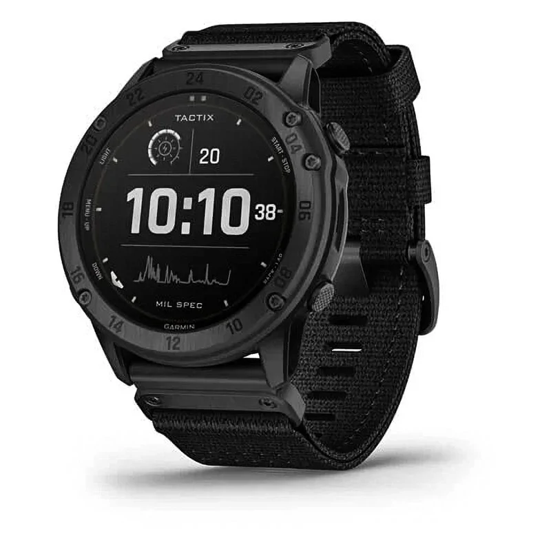 Смарт-часы Garmin Tactix Delta Solar Ballistics с нейлоновым ремешком 010-02357-51