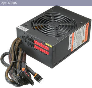 Блок питания ACD PUO1050V-G 1050W 80+ Gold, Modular, 20+4 PIN,CPU(4+4)PIN*1, CPU8PIN*1, PCI-E(6+2)P*6, HDD*5, FDD*1, SATA*12, RLT{2} (550694)