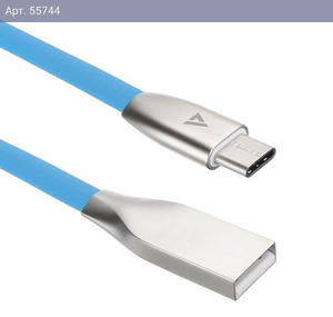 Кабели USB ACD USB кабель ACD-Infinity Type-C ; USB-A TPE, 1.2м, синий (ACD-U922-C2L)