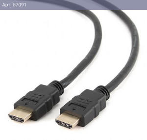 Кабель HDMI Cablexpert CC-HDMI4-15M, 15м, v1.4, 19M/19M, черный, позол.разъемы, экран, пакет {10} (065870)