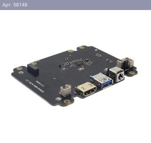 Плата интерфейсная ACD RA292 Raspberry Pi X820 (v3.0) 2.5 inch SSD disk expansion board supports USB3.0 storage