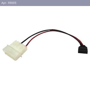 Кабель Advantech 96CB-SATAPOWER-6P2 SATA POWER ADAPTER 6PIN TO BIG 4 PIN, 10cm