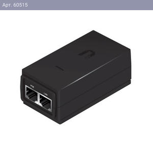 Блок питания для сетевого устройства Ubiquiti POE-15-12W блок питания 15 В 0.8 А Passive PoE (в комплекте вилка US, Переходник на евровилку US-EU арт. 104404)
