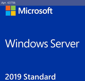 Программное обеспечение Microsoft Операционная система Windows Server Standard 2019 64-bit Russian 1pk DSP OEI DVD 16 Core лицензия с COA и носителем информации (P73-07797)