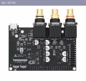 Плата интерфейсная Khadas Tone Board VIMs Edition Hi-Res Audio Board, Hi-Fi, XMOS, ES9038Q2M, GPIO Header, KTONE-V-001