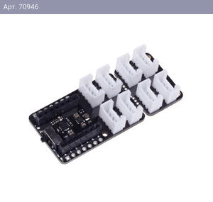 Плата интерфейсная Seeed 103020312 Grove Shield for Seeeduino XIAO - with embedded battery management chip