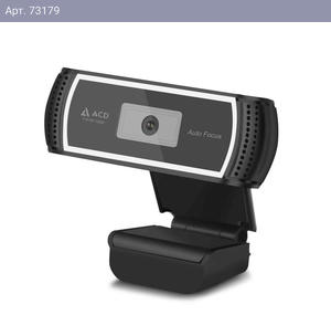 Веб-камера ACD-Vision UC700 CMOS 2МПикс (апрокс.3МПикс), 1920x1080p, 30к/с, автофокус, микрофон встр., кабель USB 2.0 1.5м, шторка объектива, универс. крепление, черный корп. RTL (551905)