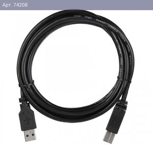 Кабель ACD-U3ABM-20L |ACD-U3ABM-20L| USB 3.0, A male - B male, ТТХ: |ACD-U3ABM-20L| (7/0.12BC+HDPE)*1P+|(7/0.12BC+HDPE)*2C+7/0.12BC+AL|*2P +7/0.16BC*2C+AL+7/0.12BC+B(80/0.12AL)PVC5.5, Черный, 2м (742088)