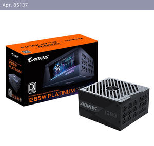 Блок питания Gigabyte AP1200PM GP-AP1200PM 1200W, 80Plus, Platinum, Полностью модульный, AORUS (552251)
