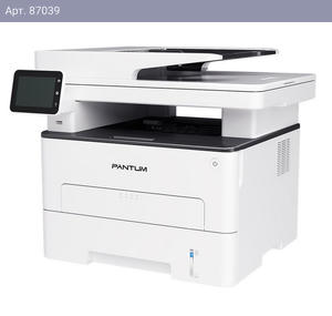 Pantum BM5100FDN A4, МФУ, лазерное, черно-белое, 40стр/мин, 1200x1200dpi, 1,2ГГц, 512Мб, дуплекс, факс, 50АПД, 250tray, USB/Ethernet, 3000 стр/картридж, белый корпус (BM5100FDN)