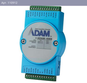 Модуль интерфейсный Advantech ADAM-4069-B Модуль релейного вывода, 8 каналов, Power Relay Output Module with Modbus