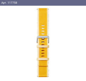 Аксессуары для умных часов Xiaomi Ремешок для смарт-часов Xiaomi Watch S1 Active Braided Nylon Strap Maize Yellow Ремешок для смарт-часов Xiaomi Watch S1 Active Braided Nylon Strap Maize Yellow