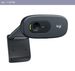 Веб-камера Logitech C270 HD Webcam (960-000999) складная конструкция, USB2.0, кабель 1.5м {4}