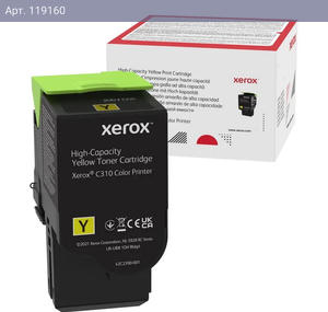 Картридж Xerox C310/C315 Желтый с тонером емкости (5 500 страниц) (006R04367)